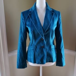 Blue Velvet Blazer Talbots, petite size 2